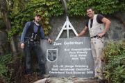 Gedenkstein am Ostlandkreuz